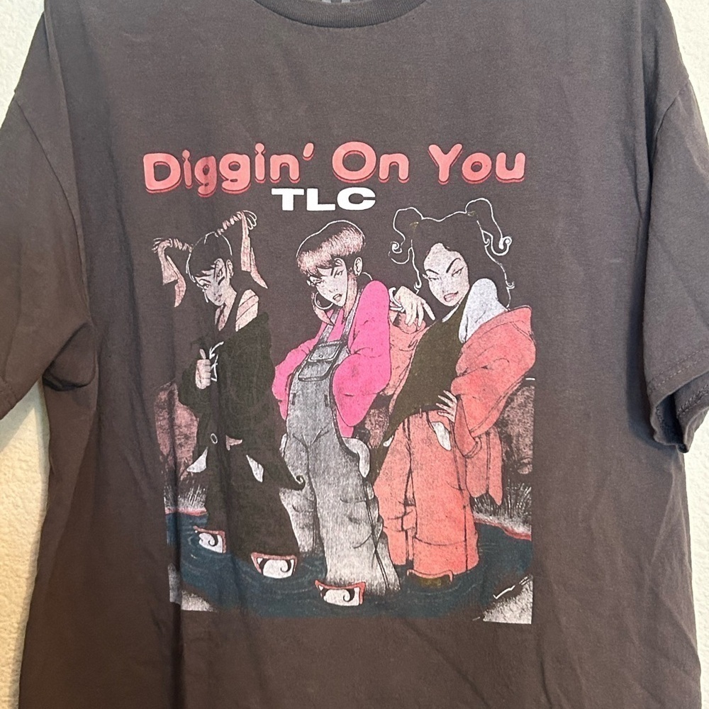 Vintage TLC concert t‎ shirt